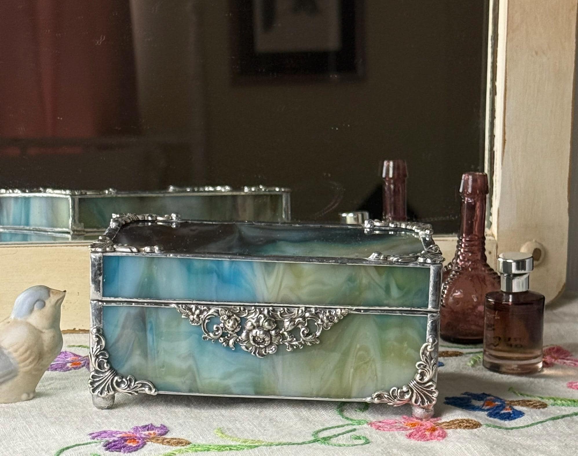 Tiffanys Trinket Box - Etsy