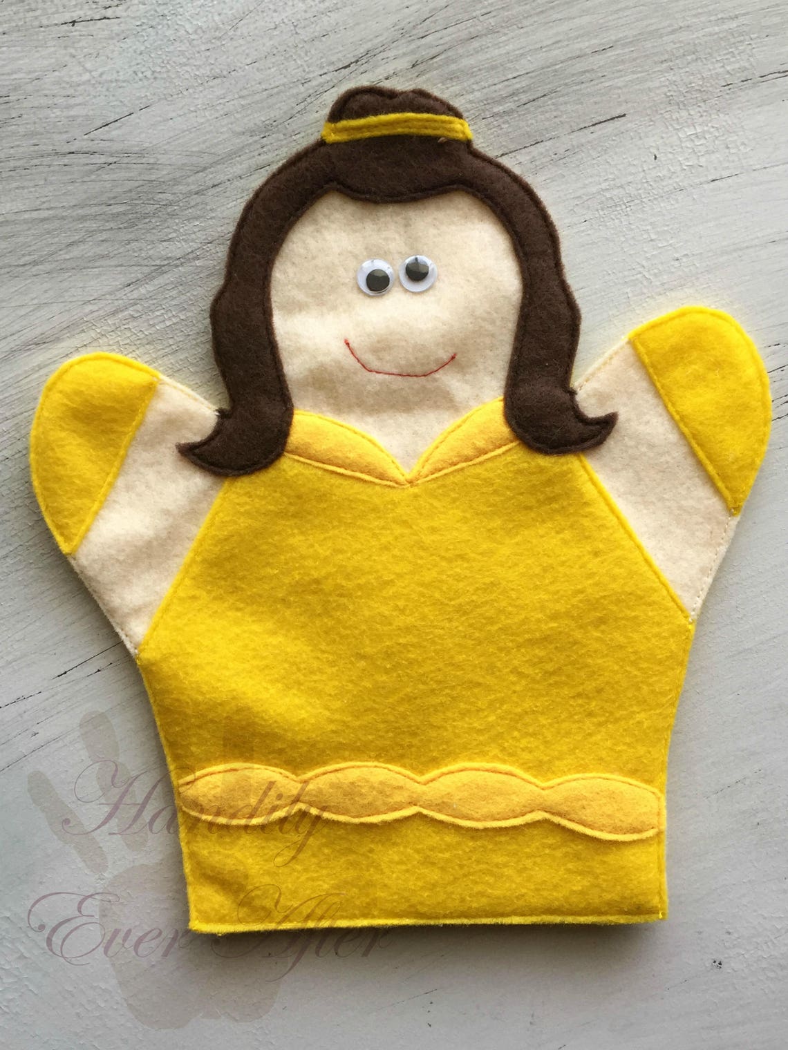 PATTERN ONLY Princess Hand Puppets Set 1 instant Download Etsy