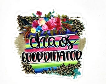 1 Dollar CLEARANCE, Chaos, Coordinator, Flowers, Cheetah Print, Needle Minder, Cross Stitch, Sewing, Embroidery