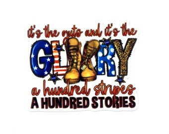 It's the Guts, and Glory, Hundred Stripes, Stories, America, Flag, Needle Minder, Cross Stitch, Sewing, Embroidery