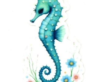Seahorse, Ocean, Sea, Needle Minder, Cross Stitch, Sewing, Embroidery