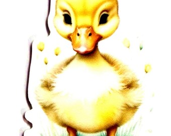 1 Dollar CLEARANCE, Fluffy, Duck, Needle Minder, Cross Stitch, Needle, Stitching, Sewing, Embroidery