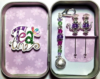 May 2026, Club Extra, Tea, Time, Teapot, Teacup, Cross Stitch, Exclusive, Minder, Fob, Pins, Gift