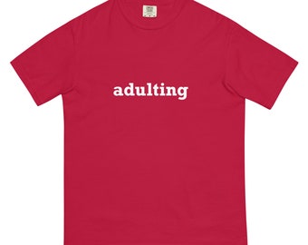 T-shirt "Adulting" SOLAR OPPOSITES de Terry