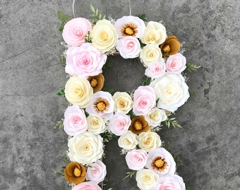Flower letter | Etsy