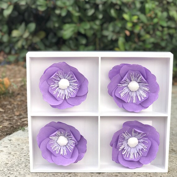 3d Paper Flower Art Barka