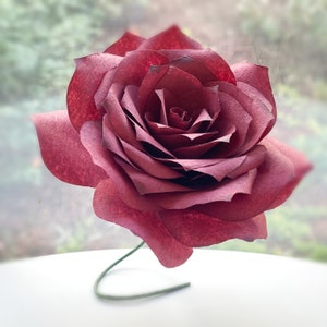 Paper Roses Coffee Filter Flowers Customizable Colors - Etsy
