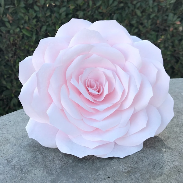 Giant paper rose - Paper flower - Color choices