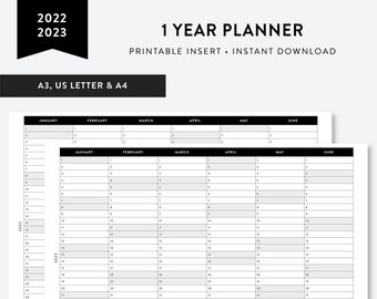 Calendrier Cap Tsdd 2023 Organisewithkatie | Etsy.de