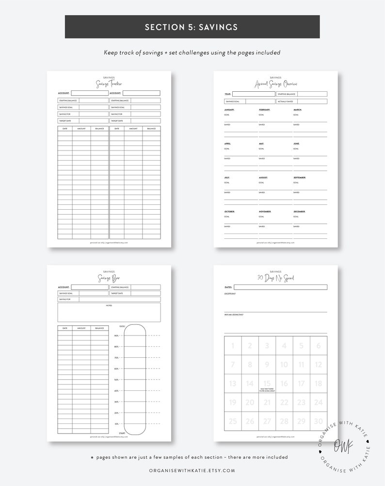 a5 budget binder a5 budget binder