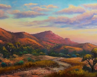 Warm light at Flinders Ranges, SA