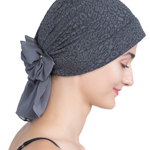 Brocade Headwear with Georgette Bow Tie