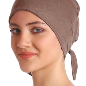 Bamboe comfort strikmuts tegen haaruitval, volledige hoofdbedekking, chemotherapie hoofdbedekking, comfort de hele dag