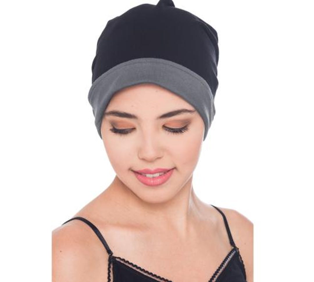 Bandana Pre-Annodato In Cotone E Bambù Per Chemioterapia E Perdita Capelli - Morbido E Traspirante - Foto 6