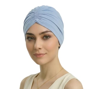 Bamboo Bloom Chemo Cap for Women – Soft Breathable Turban Headwear for Chemotherapy, Hair Loss, Bad Hair Day