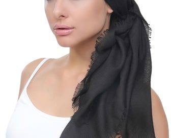 Four Seasons Plain Square Head Scarf