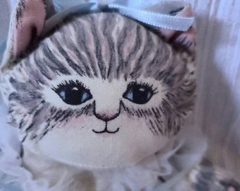vintage cat doll