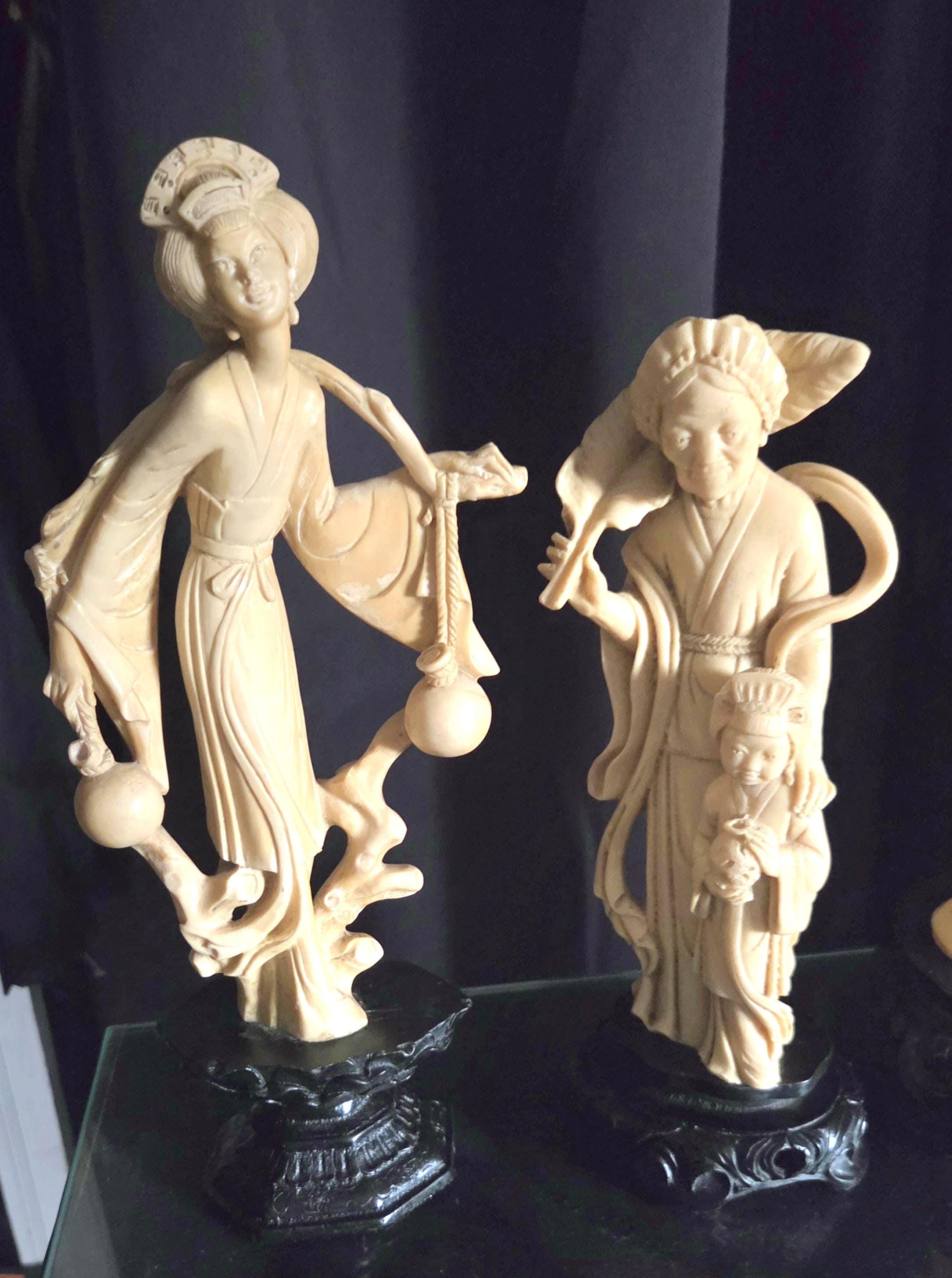 China ME-401 # - Lady Carrying Jug Des Années 1960 Avec Boite D Origine 1960 1969 Chine