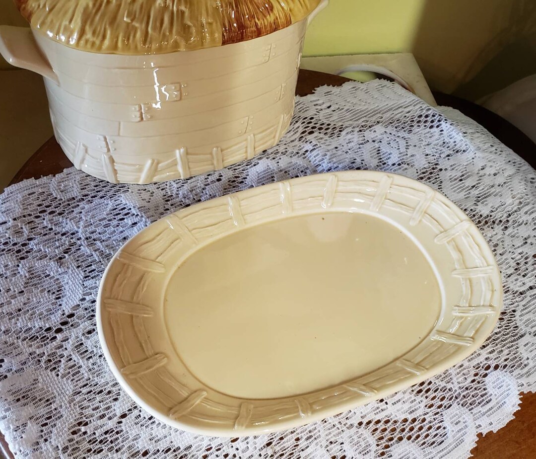 Soup Tureen Plate Only Vintage Marks and Rosenfeld Porcelain Etsy