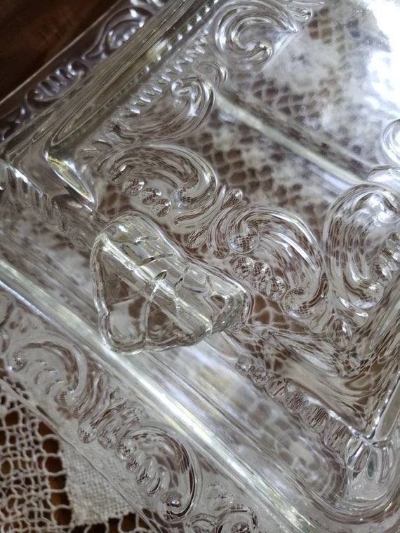 Glass Divided Dish With Lid Glass Designs