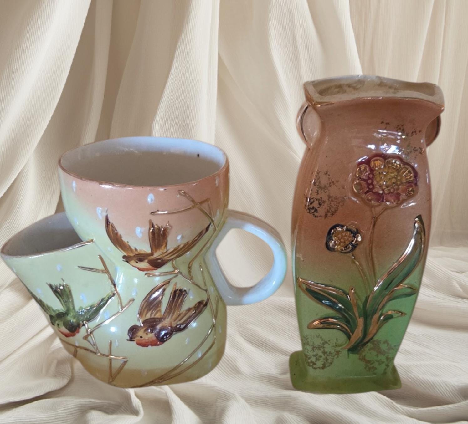 Vintage Porcelain Shaving Mug - Etsy