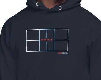 Chicago Pickleball Sweatshirt - Best Gift for Pickleballers