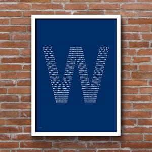 Chicago Cubs 2016 Wins 18x24 Poster, Fly the W, Chicago Cubs Art, Chicago Cubs Gifts image 2
