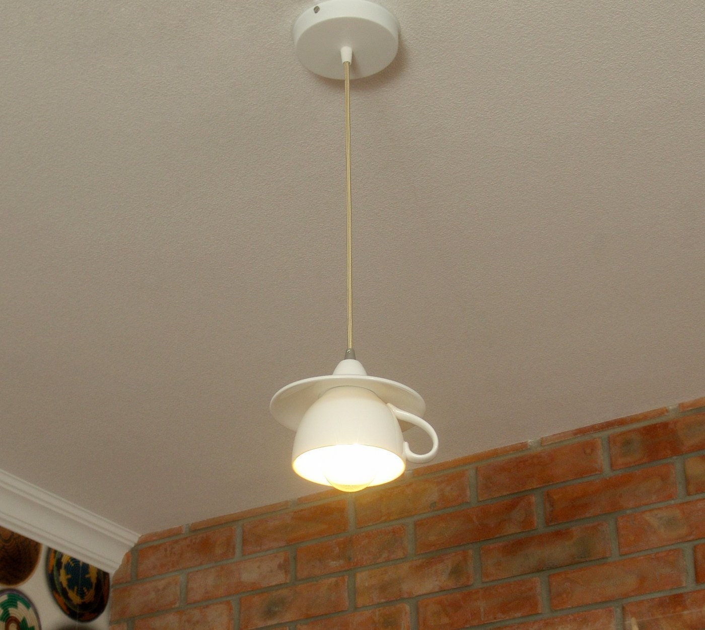 Teacup Pendant Light Kitchen Lighting Cafe Coffee 50