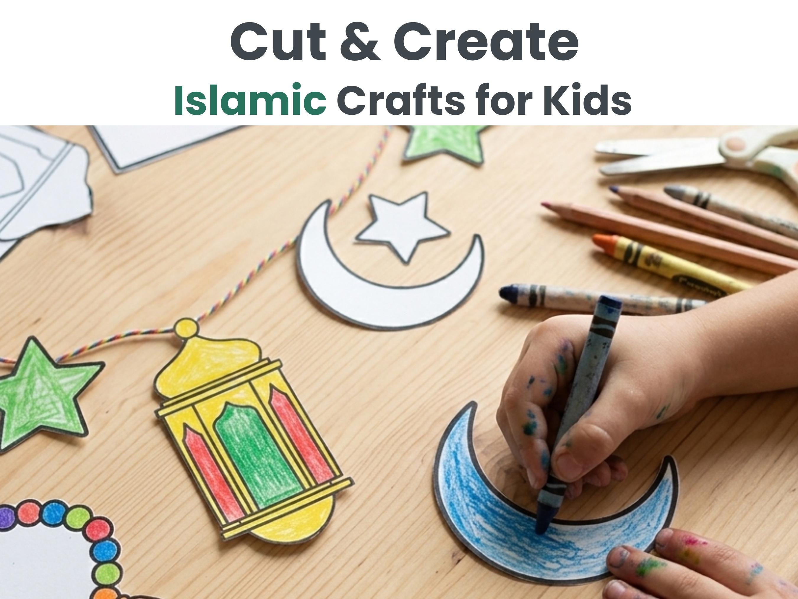 Islamic Craft Templates Set Ramadan & Eid Craft Printable Muslim…