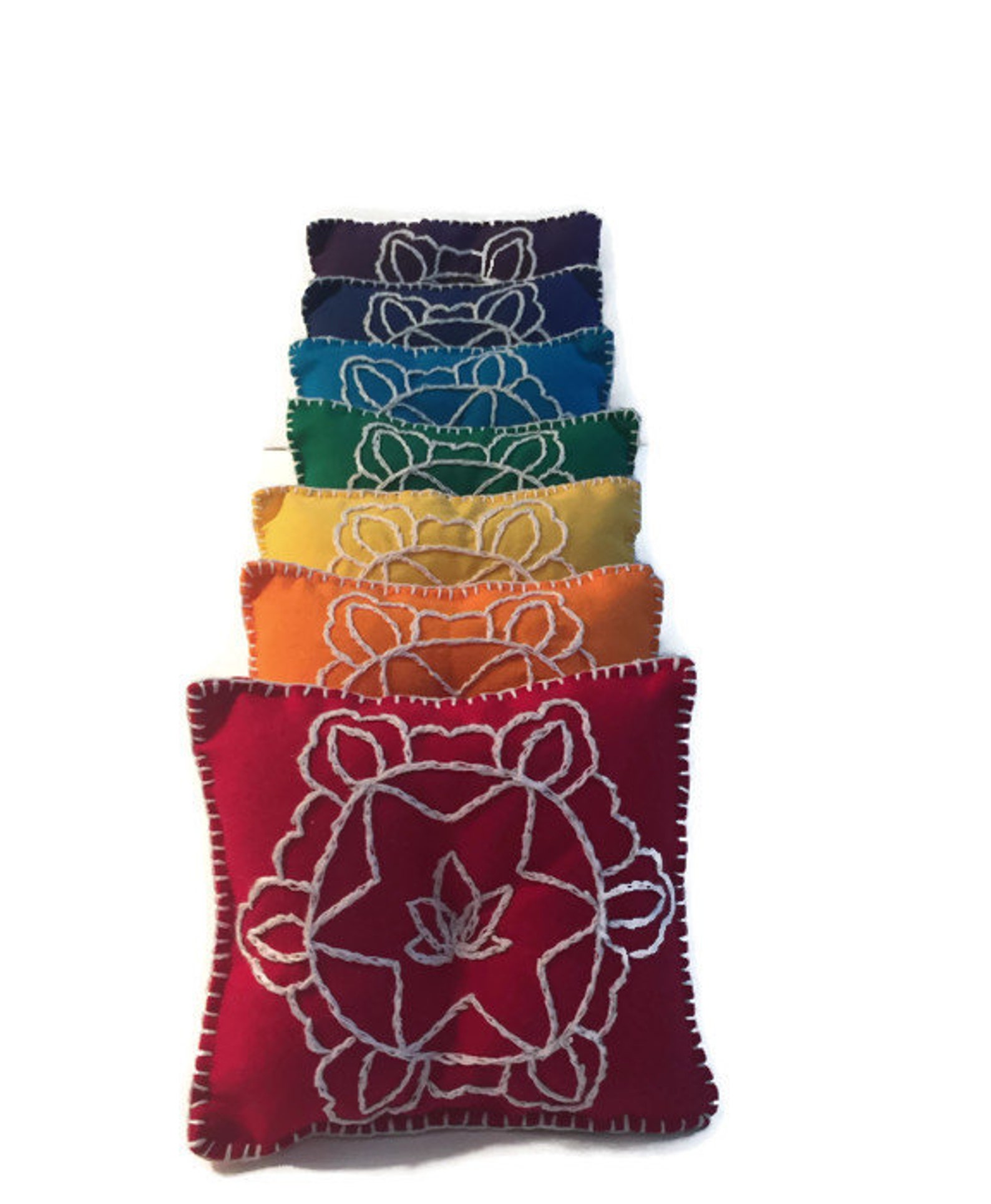 Crystal Pillow Set/ Reiki Tools/ Meditation Pillow/ Reiki Etsy