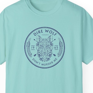 New design, Fan Inspired Dire Wolf, Jerry, GD, gd60, dead forever, deadhead shirt, grateful dead shirt