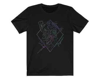 SAILOR SCOUTS | Sailor Saturn, Sailor Pluto, Sailor Uranus & Sailor Neptune T-Shirt | Sailor Moon, Mercury, Mars, Jupiter, Venus