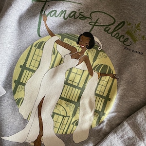 Princess & The Frog | TIANA&#39;S PALACE | Sweatshirt | Disney Princess | Princess Tiana Sweatshirt