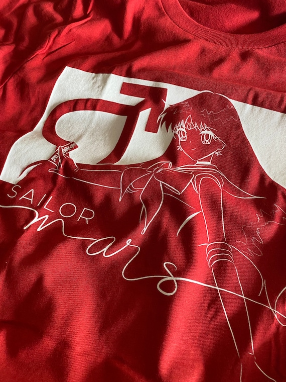 SAILOR MARS Sudadera Sailor Scouts Personaje de Anime Japonés