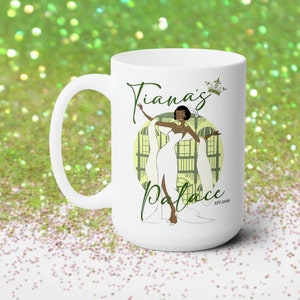 Tiana&#39;s Palace | Princess & The Frog | Ceramic Mug 15oz