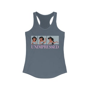 PRINCESS JASMINE Womens Tank Top | UNIMPRESSED | Disney Princess, Aladdin, Disneyland, A Whole New World, Prince Ali, One Jump Ahead