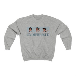 PRINCESS JASMINE Sweatshirt | UNIMPRESSED | Disney Princess, Aladdin, Disneyland, A Whole New World, Prince Ali, One Jump Ahead