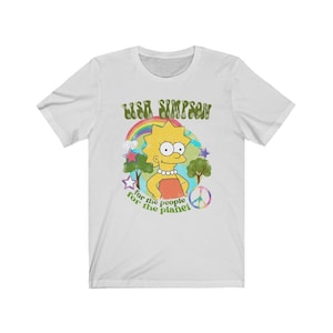 LISA SIMPSON T-Shirt &#39;for the people, for the planet&#39; | The Simpsons