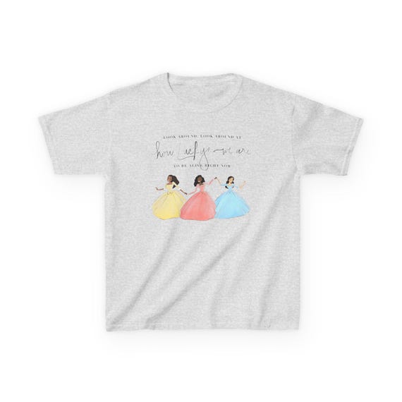 SCHUYLER SISTERS Hamilton KIDS Size T-shirt How Lucky We Are