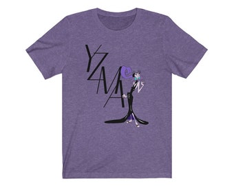 Maglietta YZMA / Le follie dell'imperatore / Cattivi Disney / Moda in stile YSL