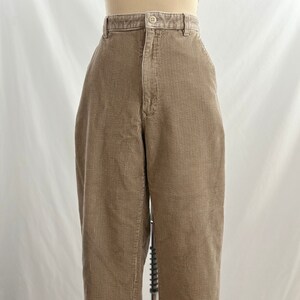 Beige Corduroy Pants 