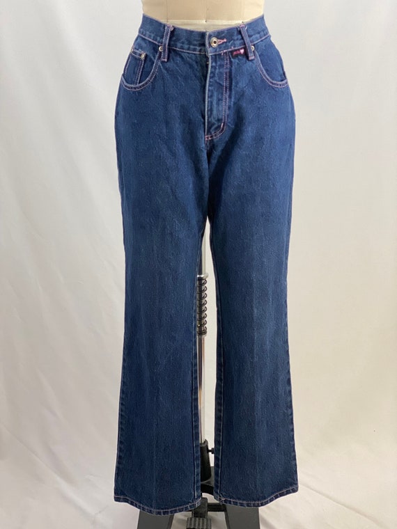 Vintage 90s FUBU Streetwear Denim High Waisted Jea