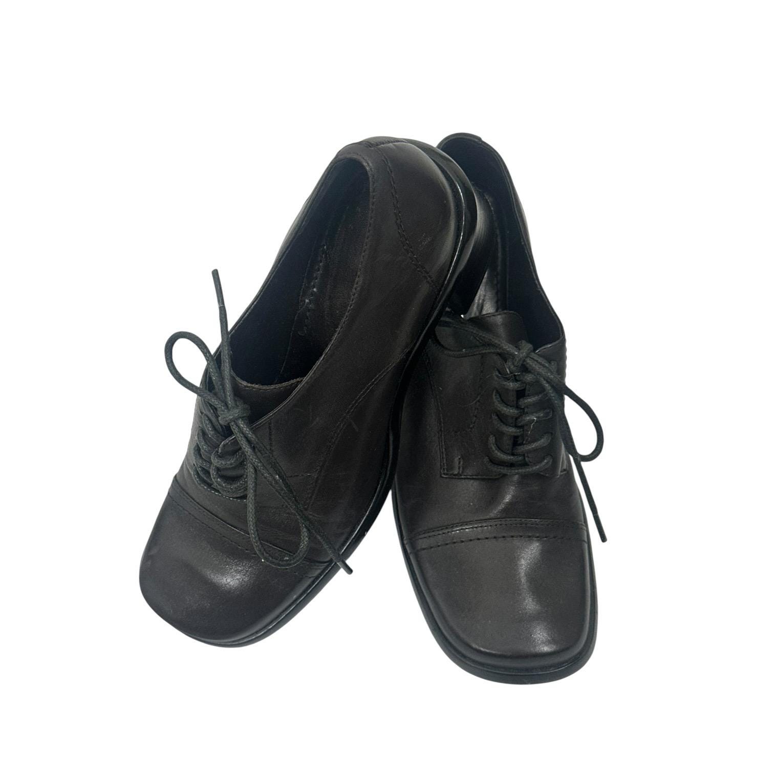 90s Square Toe Shoes - Etsy