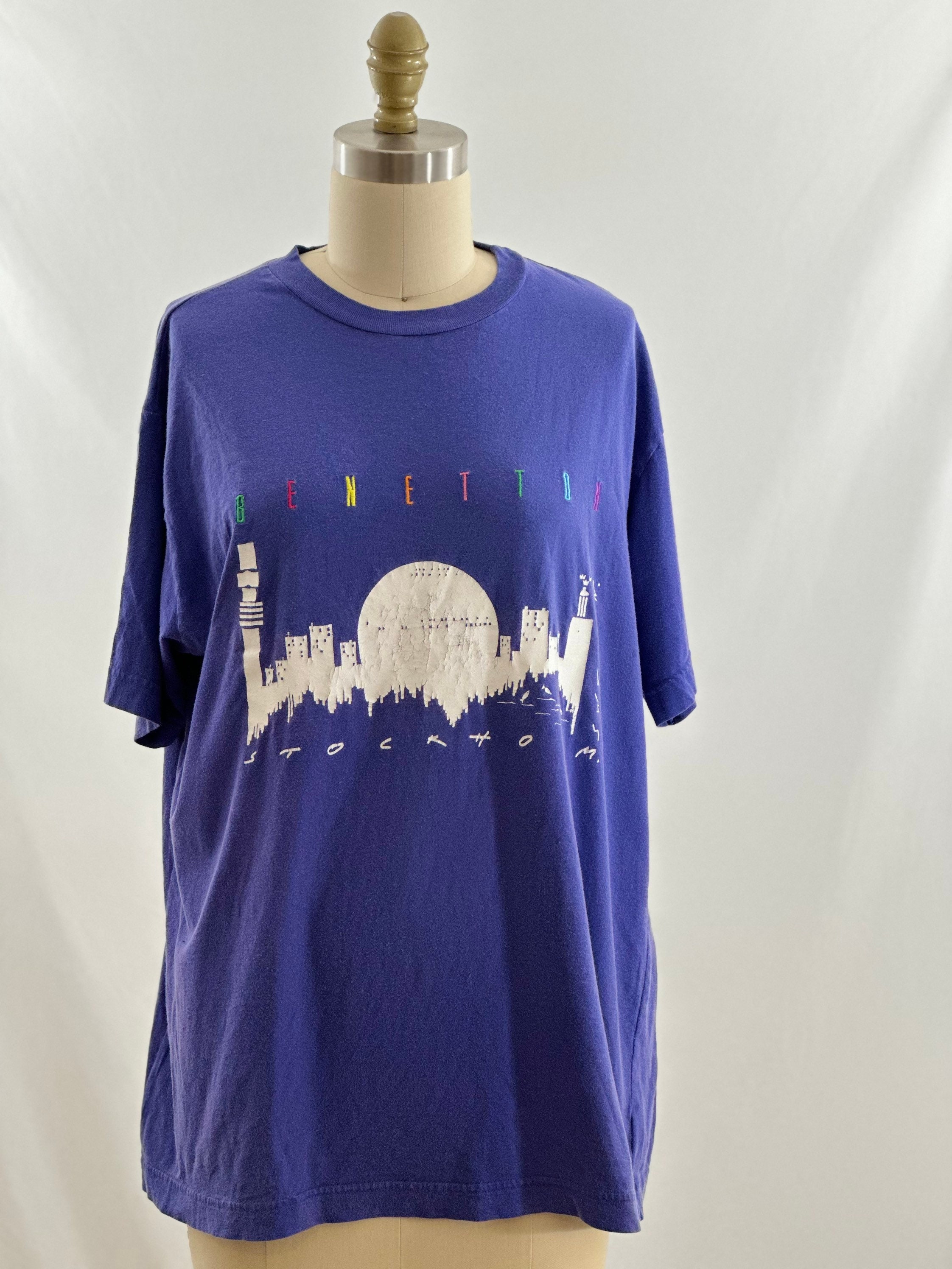 Benetton T Shirt - Etsy | T-Shirts