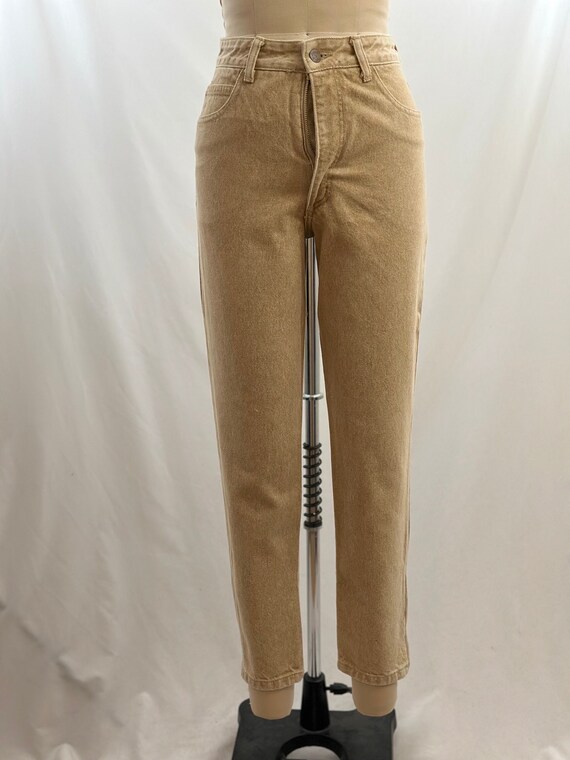 Vintage 80s Guess Beige High Waisted Jeans Mom Jea