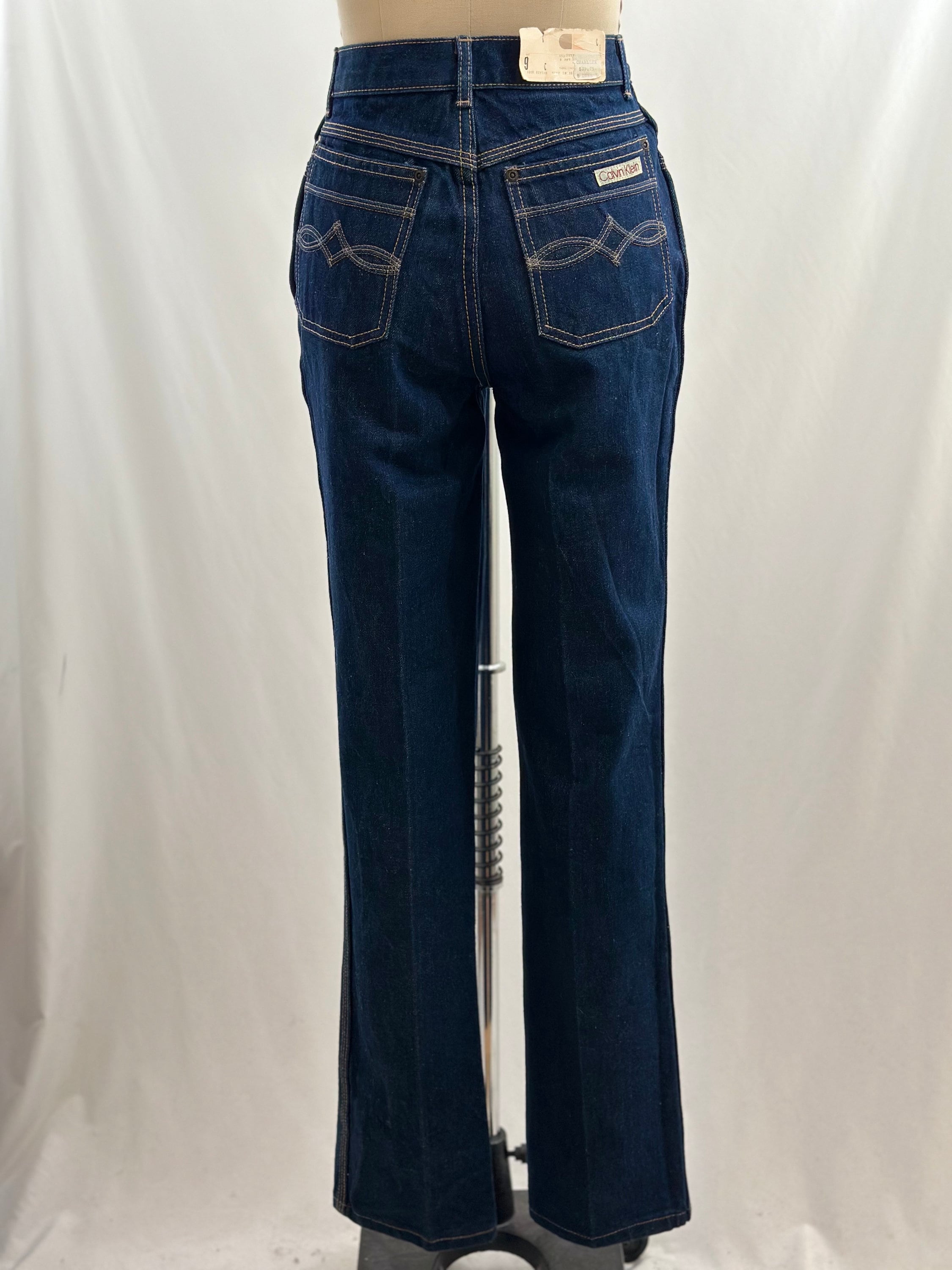 70s Calvin Klein High Waisted Jeans Dark Wash High Waisted 70s Calvin Klein High Waisted Jeans Dark Wash High Waisted