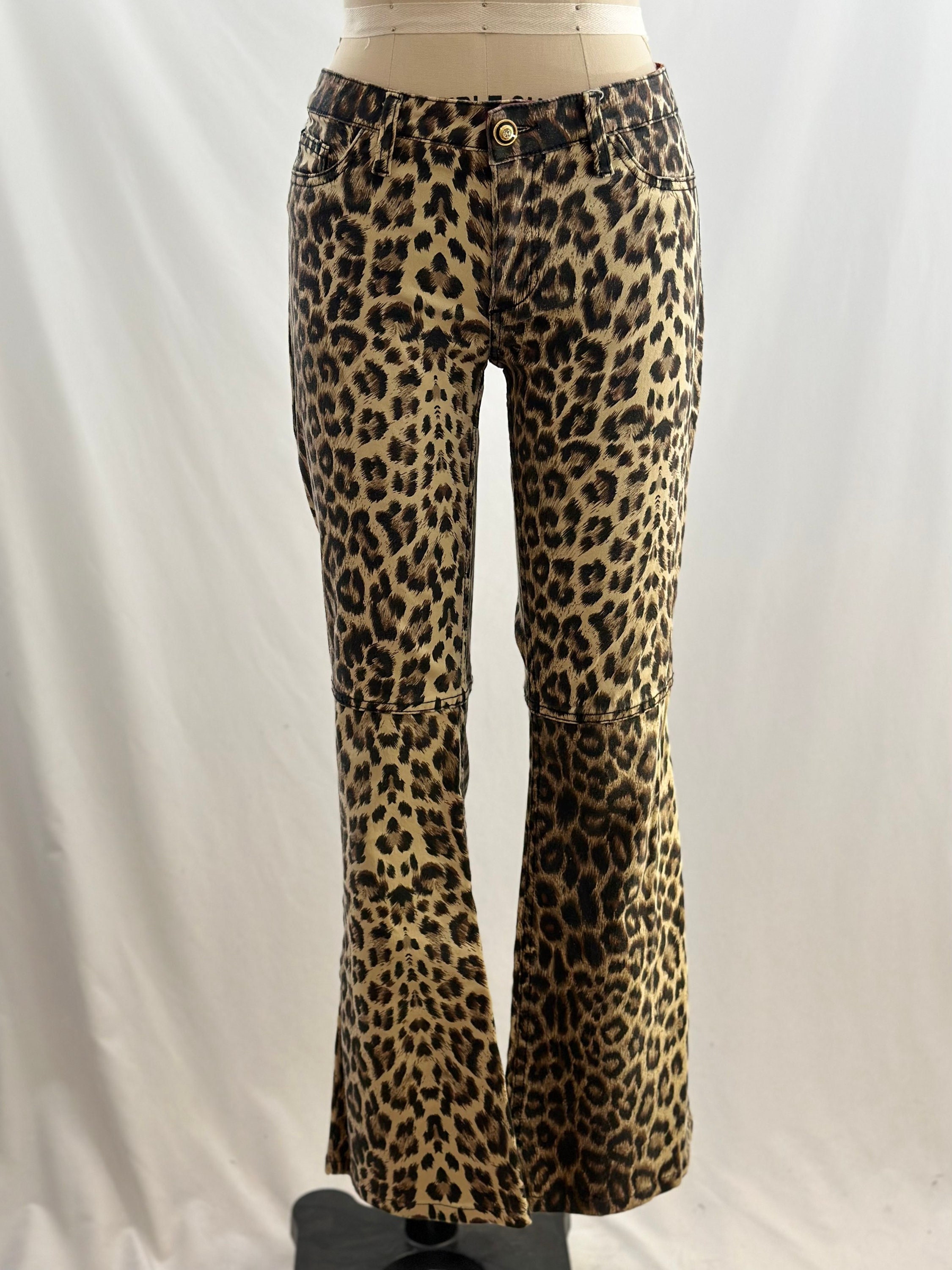 Casual College Print Patchwork High Waist Wide Leg Full Print Bottoms Casual College Print Patchwork High Waist Wide Leg Full Print Bottoms