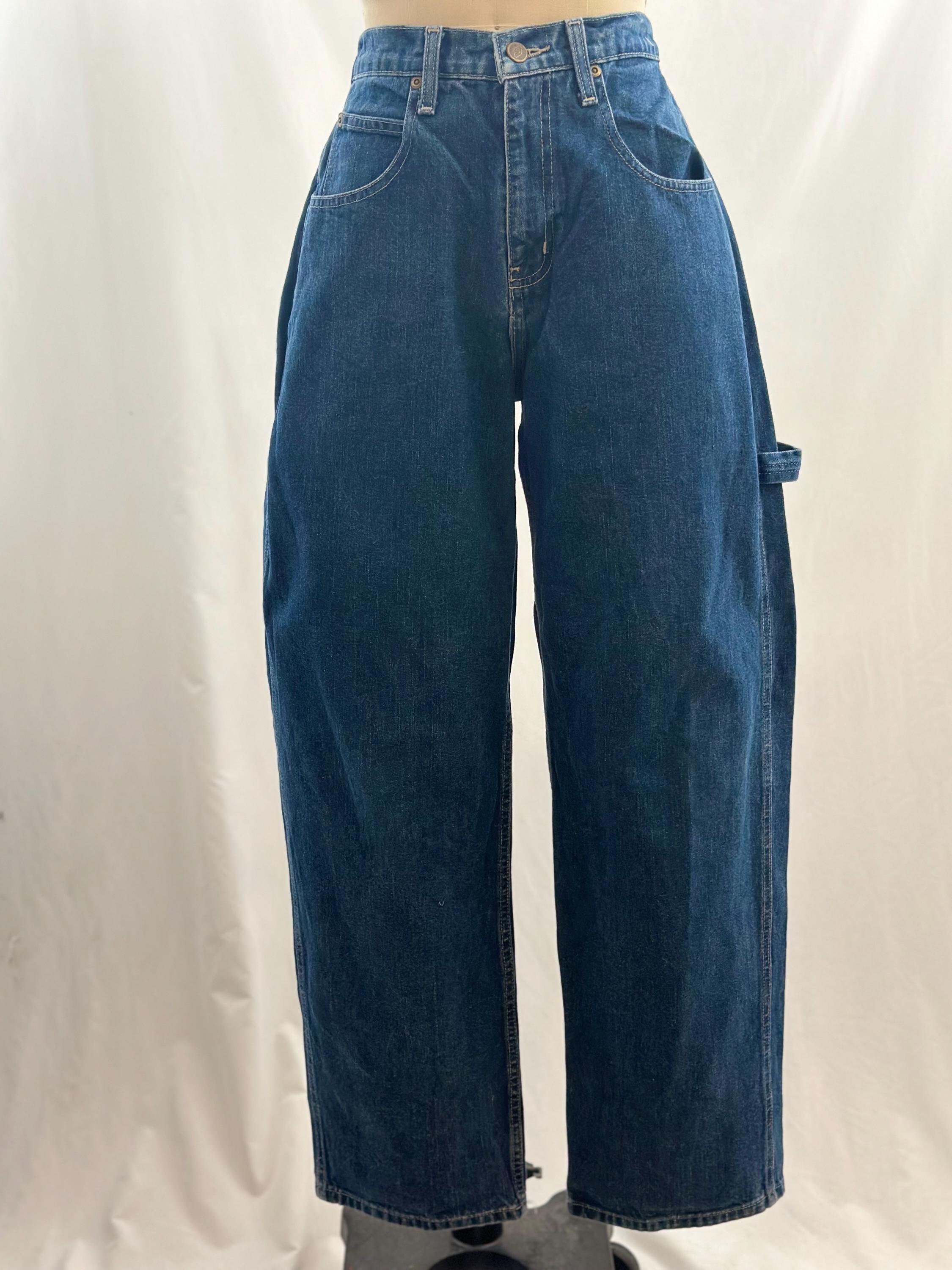 Vintage 90s BCC Jeans Medium Wash Denim High Rise Carpenter Jeans