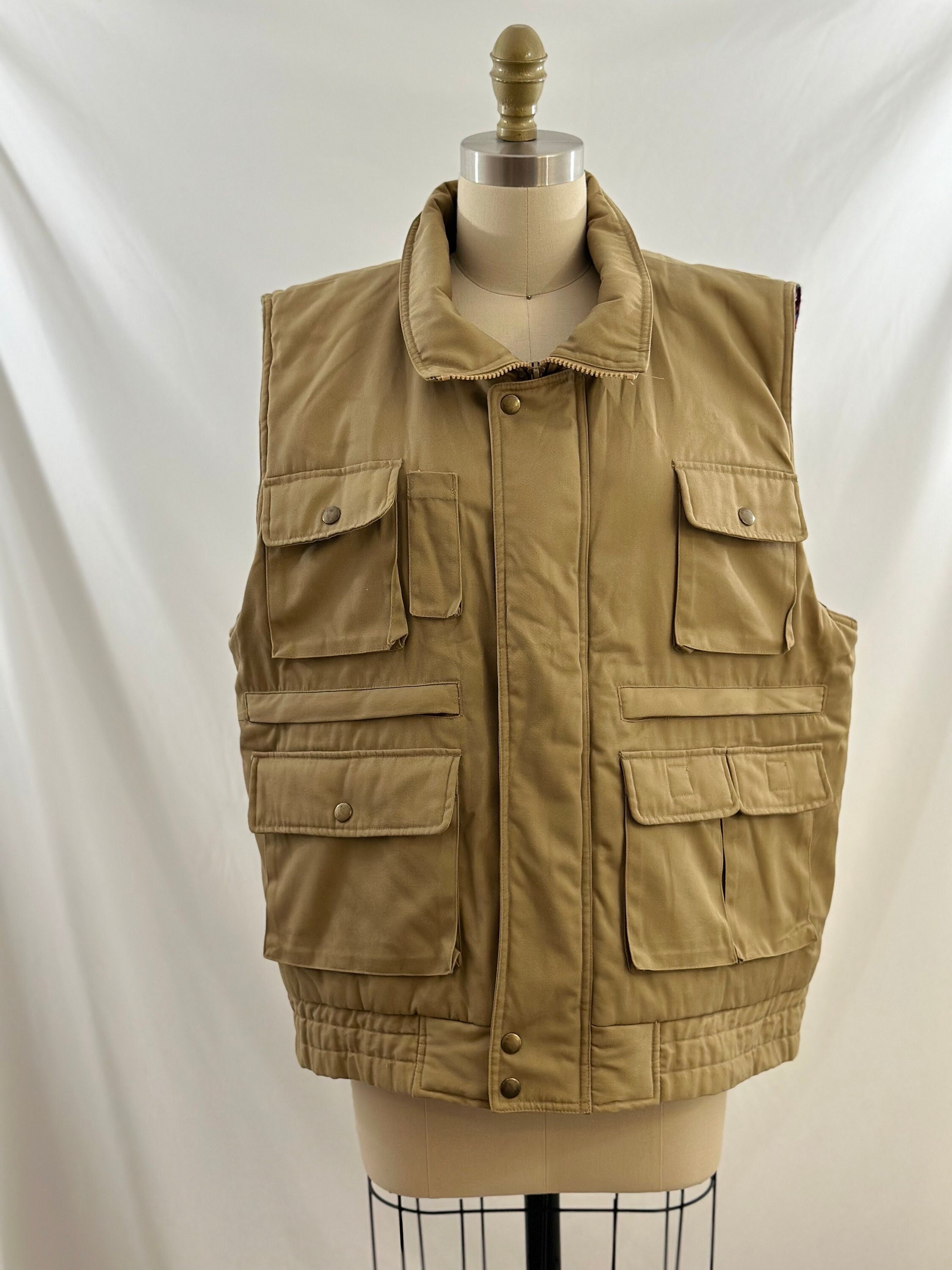 90’s vintage Dead stock Huntting Vest Vintage 1990s Sports A Field Realtree Camo Hunting Vest