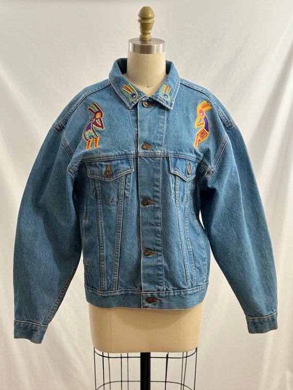 Vintage 90s Limited Edition Jake Stuart Tribal Novelty Print 
